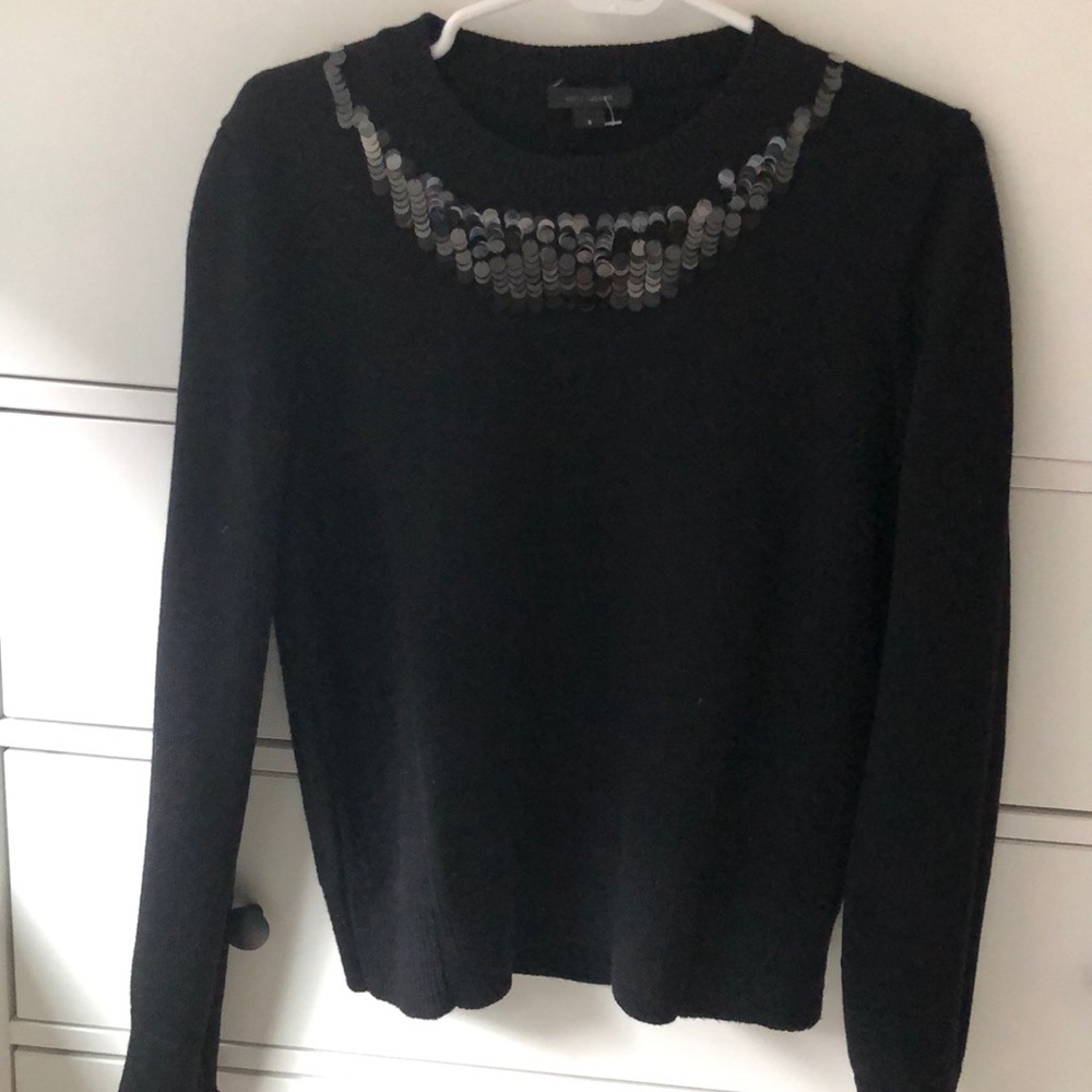 marc jacobs black knitwear